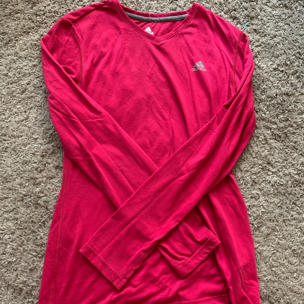Pink ADIDAS Atheltic Long Sleeve